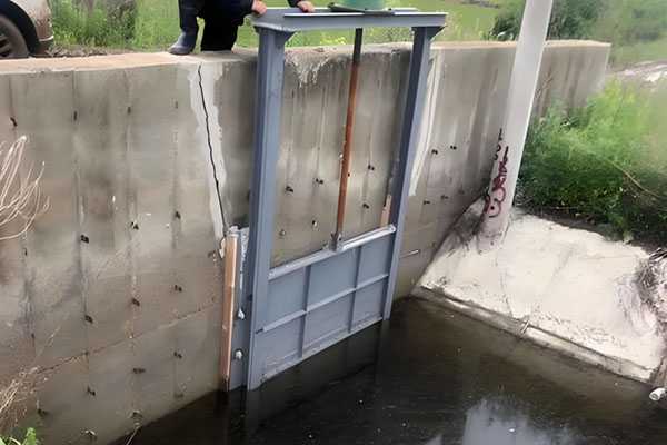 污水处理墙式机闸一体不锈钢闸门