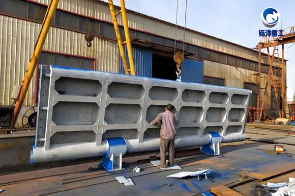 液压合页坝食品加工废水处理设备安装基础设计图|智能**·稳如磐石的工程守护者